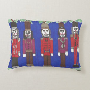 Nutcracker Christmas Accent Pillow