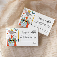 Nutcracker Christmas Baby Shower Diaper Raffle