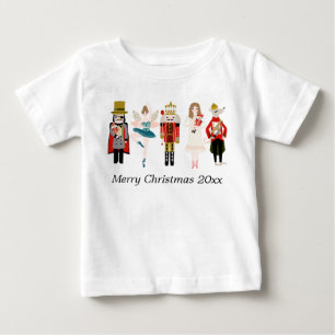 Nutcracker Christmas Baby Tshirt