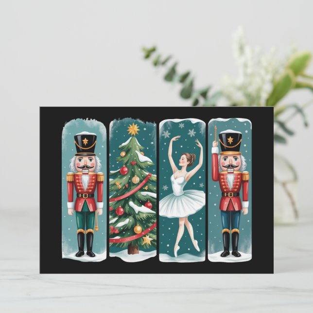Nutcracker Christmas Ballet Holiday Scene (Standing Front)