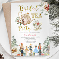 Nutcracker Christmas Bridal Shower Tea Party