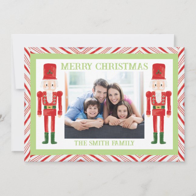 Nutcracker Christmas Card (Front)