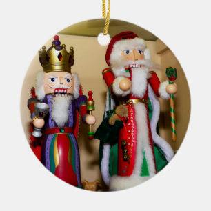 Nutcracker Christmas Ceramic Ornament