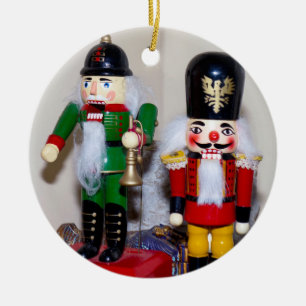 Nutcracker Christmas Ceramic Ornament