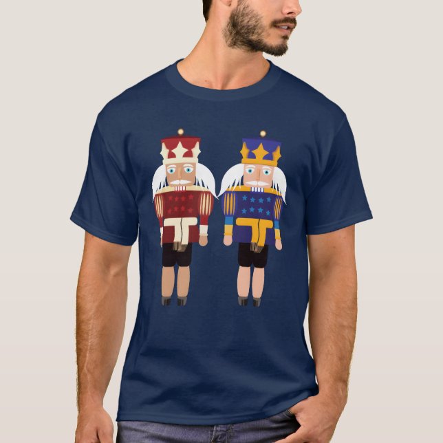 Nutcracker Christmas Christmas Merry Christmas ret T-Shirt (Front)