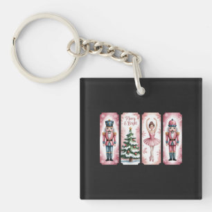 Nutcracker Christmas Holiday Party Gift Festive  Keychain