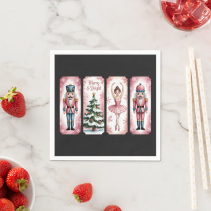 Nutcracker Christmas Holiday Party Gift Festive Napkin