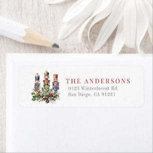 Nutcracker Christmas Holiday Return Address