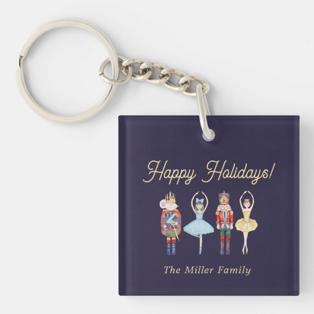 Nutcracker Christmas  Keychain (Front)