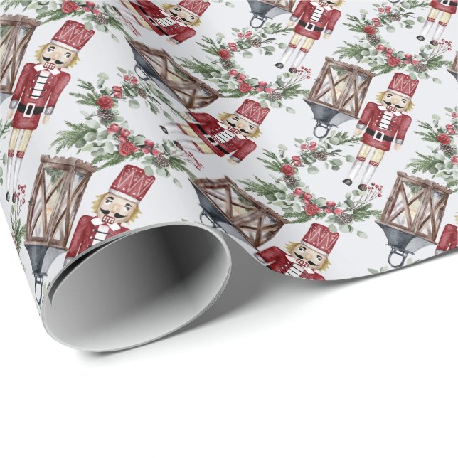 Nutcracker Christmas Magic Wrapping Paper (Roll Corner)