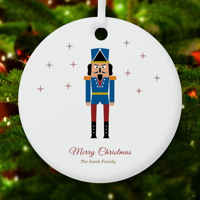 Nutcracker Christmas Metal Ornament (Nutcracker Christmas Ornament)