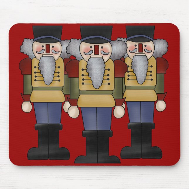Nutcracker Christmas Mousepad (Front)