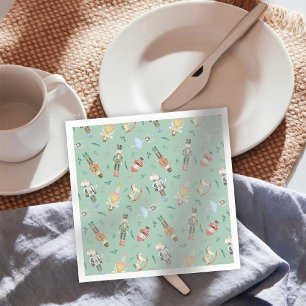 Nutcracker Christmas Napkin