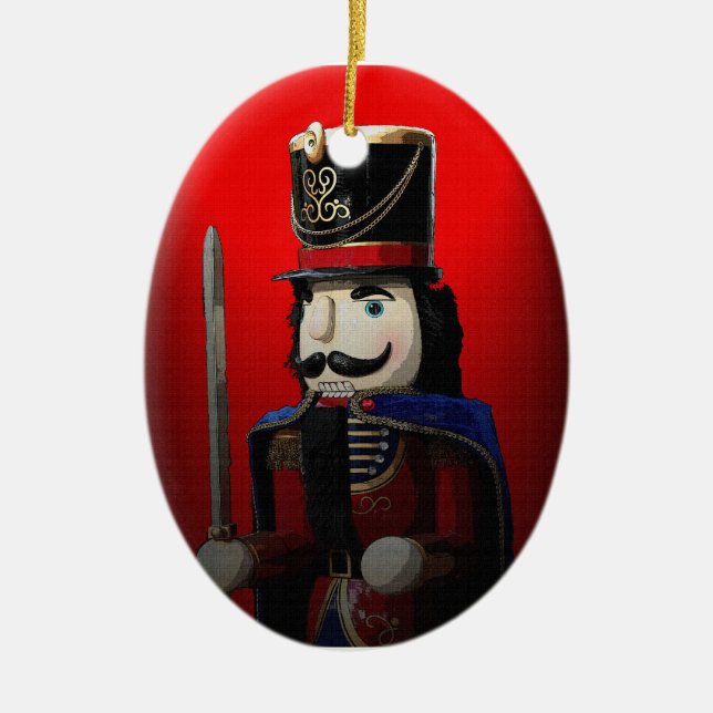 Nutcracker Christmas Ornament (Front)