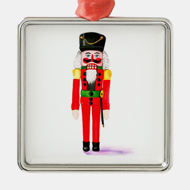 Nutcracker Christmas Ornament (Front)