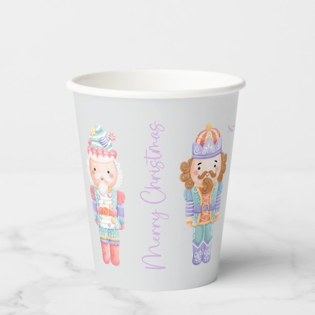 Nutcracker Christmas  Paper Cups (Front)