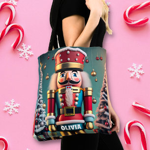 Nutcracker Christmas Personalized Women's Tote Bag