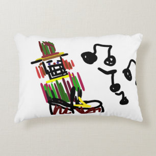 Nutcracker Christmas sing Accent Pillow