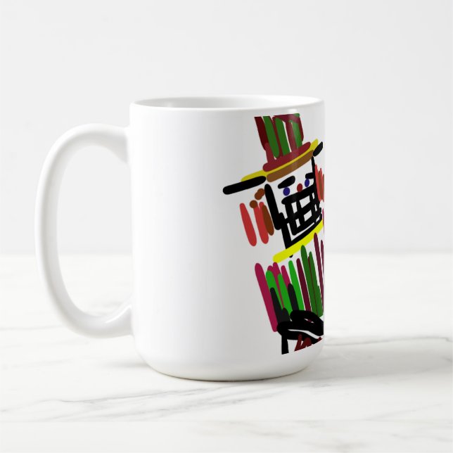 Nutcracker Christmas sing  Coffee Mug (Left)