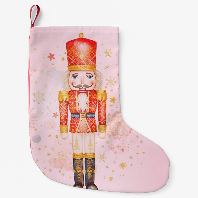 Nutcracker christmas small christmas stocking (Front)
