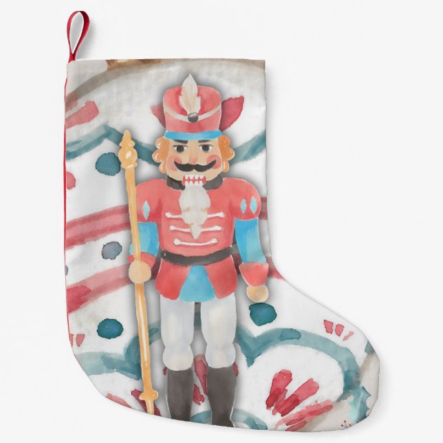 Nutcracker christmas small christmas stocking (Front)
