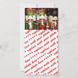 Nutcracker Christmas Soldiers Holiday Card