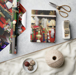 Nutcracker Christmas Soldiers Wrapping Paper