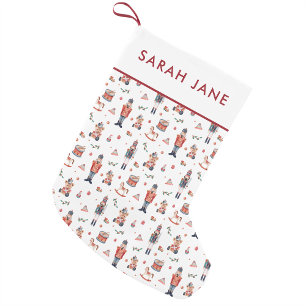Nutcracker Christmas Stocking