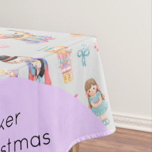 Nutcracker Christmas Tablecloth