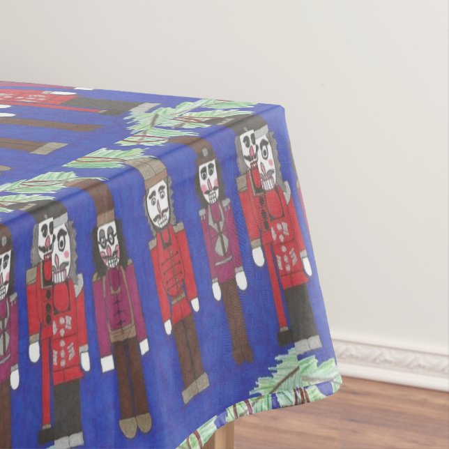 Nutcracker Christmas Tablecloth (In Situ)