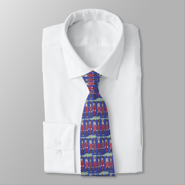 Nutcracker Christmas Tie (Tied)