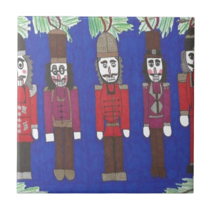 Nutcracker Christmas Tile