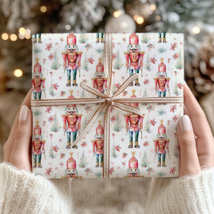Nutcracker Christmas Wrapping Paper Classic