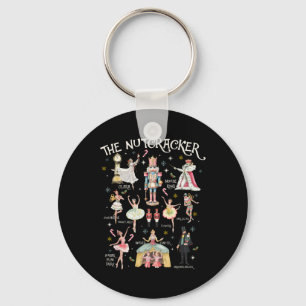 Nutcracker Christmas Xmas Family Matching Pajamas  Keychain
