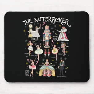 Nutcracker Christmas Xmas Family Matching Pyjamas  Mouse Pad