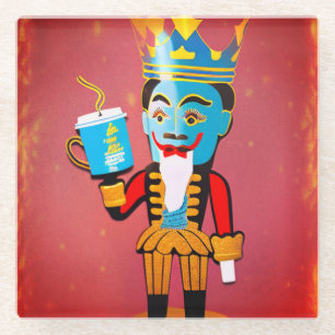 Nutcracker Coffee King Coaster Set