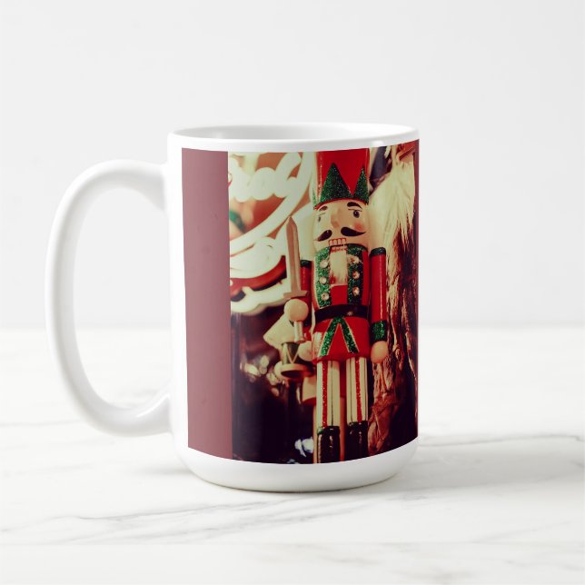 Nutcracker Coffee Mug (Left)