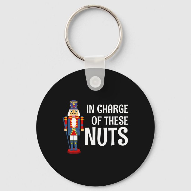 Nutcracker Costume Dancer Ballerina Gift Christmas Keychain (Front)