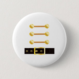 Nutcracker Costume Uniform Matching Toy Soldier  2 Inch Round Button