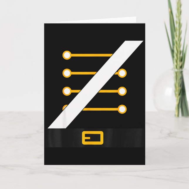 Nutcracker Costume Uniform Matching Toy Soldier Ha Card (Front)