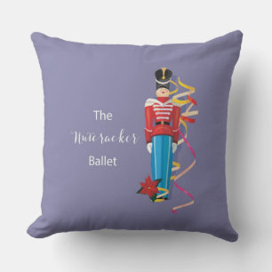 Nutcracker Dance Ballet Performance Congratulation Throw Pillow