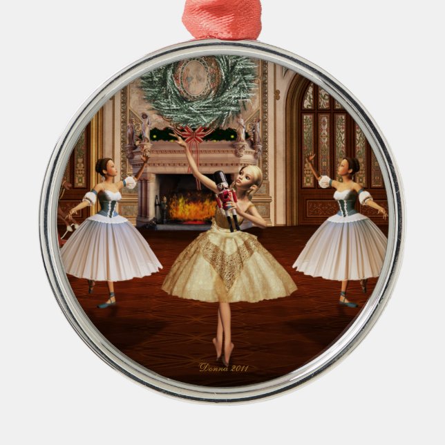 Nutcracker Danser Ballerinas Ornements (Devant)