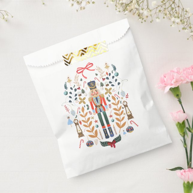 Nutcracker Design Christmas  Favour Bag (Sealed)