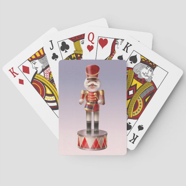 Nutcracker Dog Soldier Playing Cards (Back)