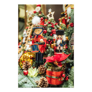 Nutcracker Drummer Figures Christmas Wall Art