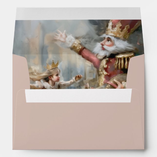 Nutcracker - Envelope for Card size 12.7 x 17.8 cm (Back (Bottom))