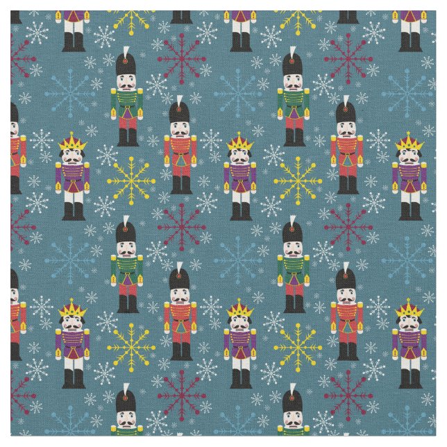 Nutcracker Fabric (Close Up)