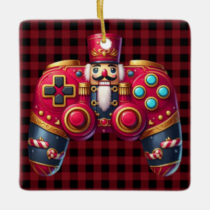 Nutcracker Game Controller Ornament