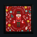 Nutcracker Gift Box<br><div class="desc">Add a touch of holiday charm to your home decor with our Nutcracker Gift Box, perfect for holding small treasures and spreading festive cheer.</div>