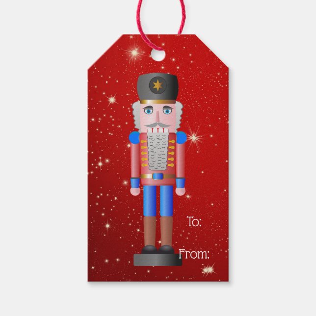 Nutcracker Gift Tags (Front)